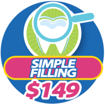 simple dental filling in lakejune texas